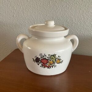 Vintage McCoy “Spice of Life” Bean Pot